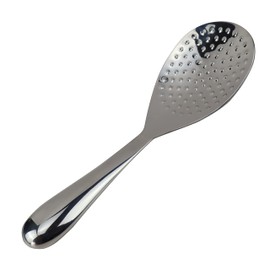 EIKS Espátula de pala de arroz de acero inoxidable antiadherente para ensaladas de arroz puré de patata, aplica para cocina, hogar, restaurante, 8 pulgadas de largo