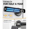 Amerdeco Smart Fingerprint Door Lock with Keypad Handle - Keyless