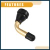 TUCKBOLD 4 Pcs Universal PVR60 Tubeless Tire Valve - Motorcycles