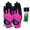 Zero Friction Junior Synthetic Left Hand Golf Gloves 2 Pack,