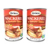 Grace Mackerel in Tomato Sauce Chunky 15oz, 2 Pack
