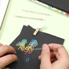 100 PCS Christmas Plastic Stylus for Scratch Art, 3.7 Inch