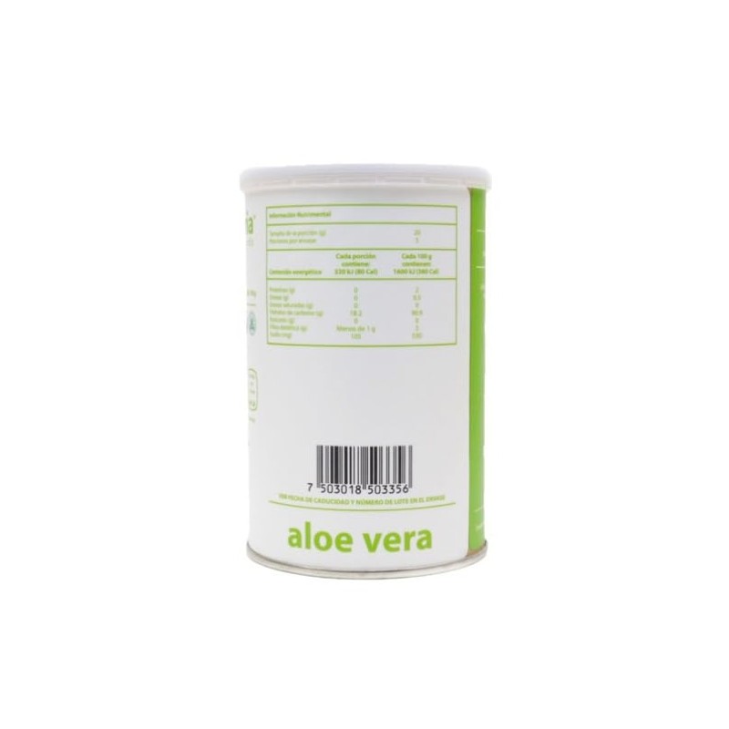 Aloe Vera Orgánico en Polvo, 100g,