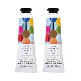 Bath & Body Love Always Wins Hand Cream, (2-Pack) 1 oz. each (Packaging Styles May Vary)