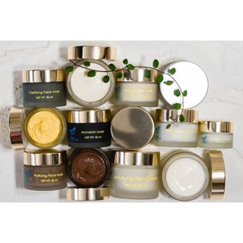 Blue Monarch Skincare Purifying Gel Mask For All Skin Types| Exfoliating Mask, Removes impurities and Dead Skin Cells| All-Natural Ingredients, Vegan, Cruelty-Free, Toxin-Free (30ml)- 00860009218628