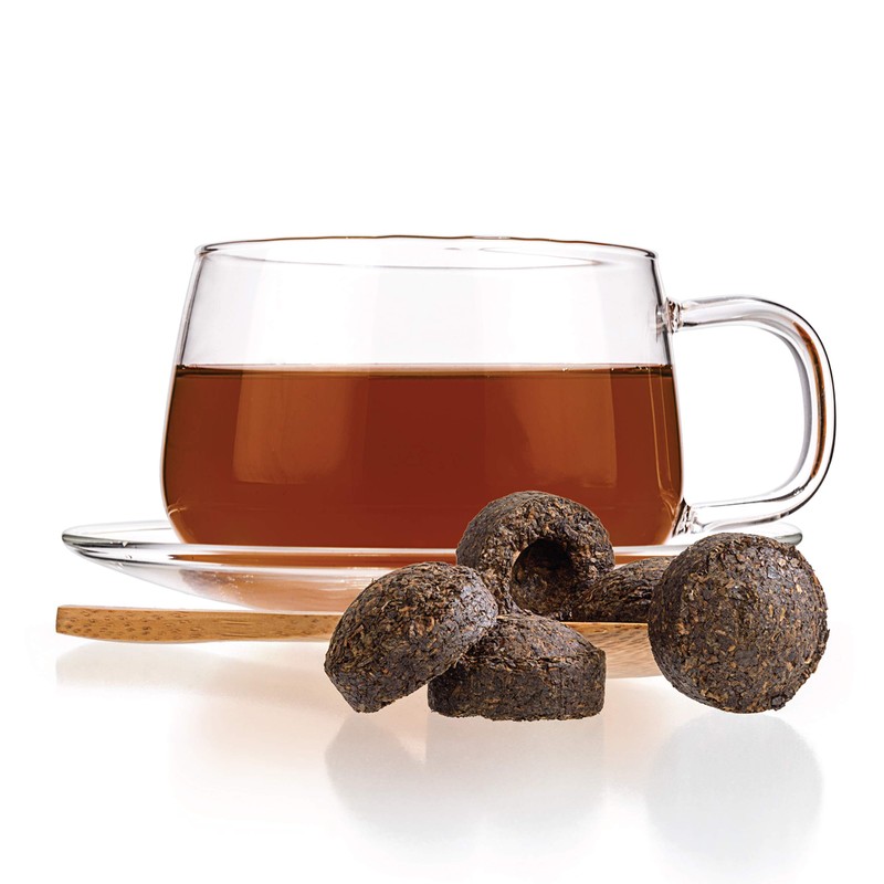 Tealyra - Pu Erh Menghai - Ripe Tuo Cha Mini