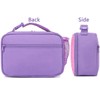 FlowFly Kids Lunch box Insulated Soft Bag Mini Cooler Back