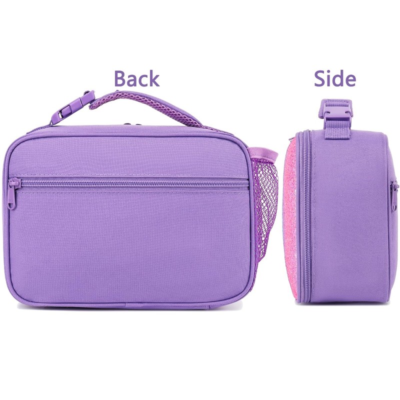 FlowFly Kids Lunch box Insulated Soft Bag Mini Cooler Back