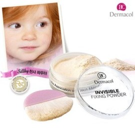 Dermacol Invisible Fixing Powder 13g / Soft Powder / 더마콜 인비져블 픽싱파우더 13g  보송 가루 파우더