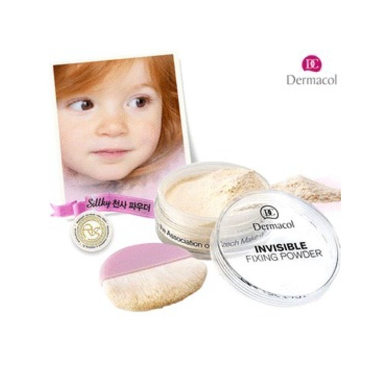 Dermacol Invisible Fixing Powder 13g / Soft Powder / 더마콜