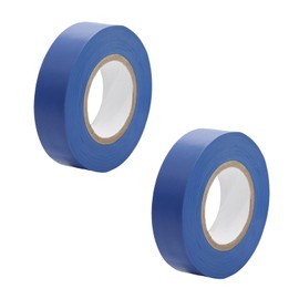 Blue Colored Electrical Tape 2 Rolls – Waterproof & Heat Resistant Insulation Electric Tape for Wiring, Automotive, Repair & DIY Projects (0.75 Inch x 65 Ft Each)