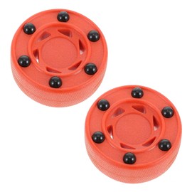 ZLY 2PCS Inline Roller Hockey Puck,Ice Hockey Pucks,Roller Hockeys Game Puck for Indoor and Smooth Outdoor Courts