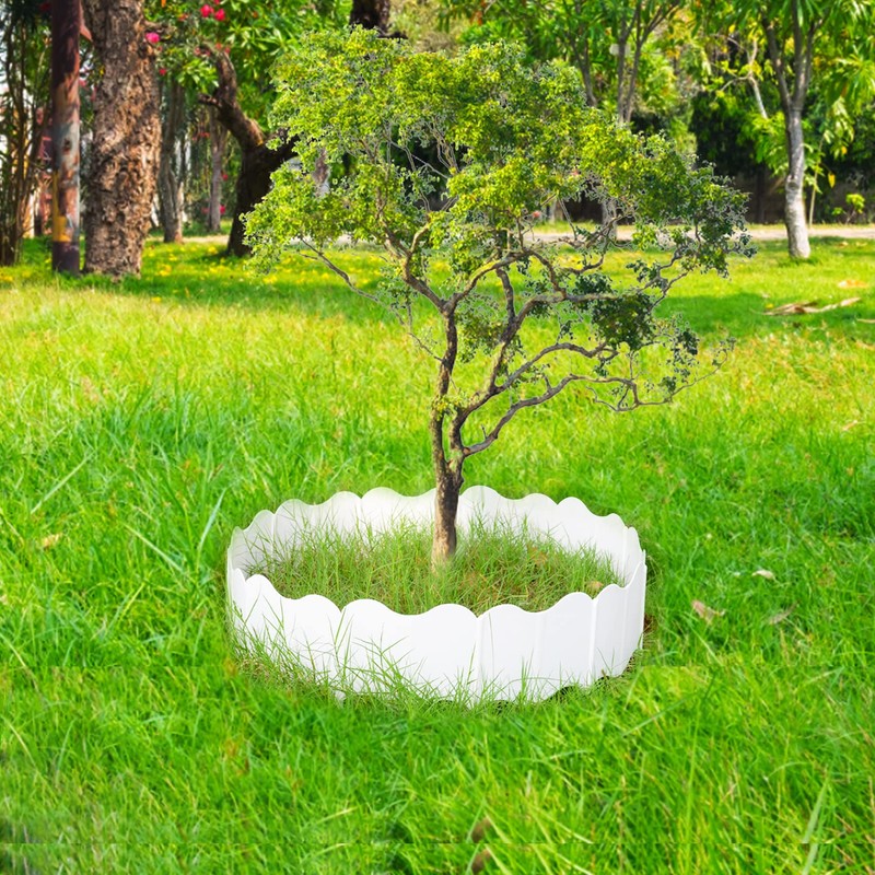 20 Pcs Garden Edging Borders, 10.5ft Plastic Landscape Borders, 5.3