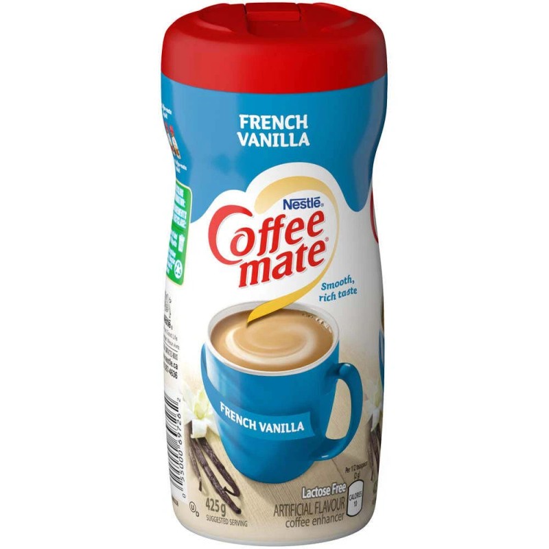 Nestle Coffee-Mate Powder French Vanilla, Coffee Whitener – 425g (15