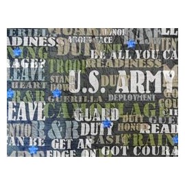 'NUGGLEBUDDY Microwavable Moist Heat & Aromatherapy Organic Rice Pack."Army" Fabric. SPEARMINT EUCALYPTUS