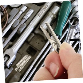 LALAFINA 3sets Alligator Clips Spring Clamps Durable Electrical Test Clamps for Miniature Holding Compact Storage Safe and Reliable Use 50pcs*3