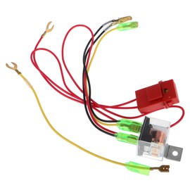 iplusmile 1 Set Car Horn Wiring Harness Kit Relay Wiring for Motorcycle Car Accessories Simplified Installation Loud Sound