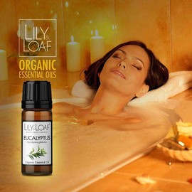 Lily & Loaf Eucalyptus Organic Essential Oil (Eucalyptus Globulus) | 100% Pure & Natural | 10ml