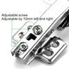 JinBoCheng 4 Pcs Lazy Susan Hardware 90 Degree Kitchen Hinges