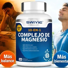 Magnesio Complex 1000 Mg Para Mujer Y Hombre