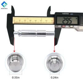 W10359270 Dryer Drum Roller Axle Shaft (Left Side) Fits for Kenmore Whirlpool Maytag Dryer Replaces 1878661 AP6020387 PS11753706 EAP11753706