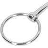 LEATHERRIDE Horse O-Ring Snaffle Bit