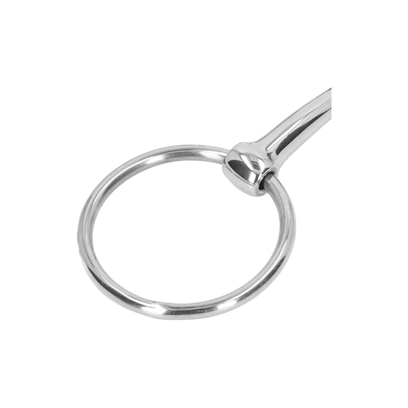 LEATHERRIDE Horse O-Ring Snaffle Bit