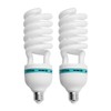 Spiral Fluorescent Light Bulb 135W 5500K Daylight E27 Socket 110V