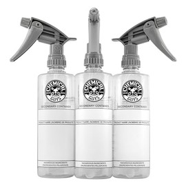 Chemical Guys Botella de dilución de contenedor secundario Heavy Duty Sprayer Paquete de 3