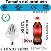 NS 120W LED Bulb (18,500LM) 1200W Equivalent- E39/E26 Base Military-Grade