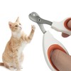 Vesslam Cat Nail Clippers with Circular Cut Hole -Avoid Over