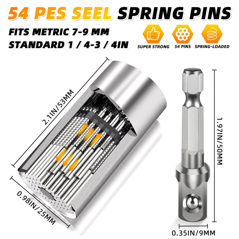 Super Universal Socket Tools Gifts for Mens Fathers Day Dad