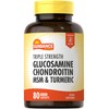 Sundance Glucosamine Chondroitin with MSM and Turmeric | 80 Caplets