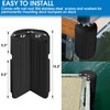 JYINCPED Dock Corner Bumpers Marine, Corner Dock Bumper Fender Safeguard