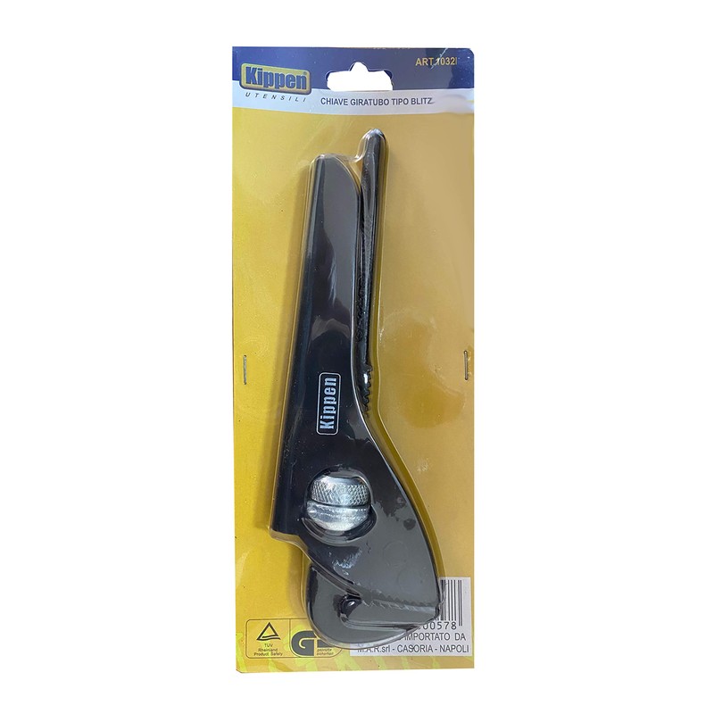 kippen 1032A - Pipe Wrench, Adjustable, Type BLITZ 175 mm