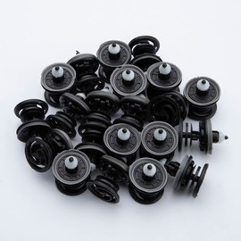 GNXfixt 20 x Car Door Card Mounting Clips Interior Mounting Clips for T5 Golf 5 6 7 A4 A5 A6 Car Boot Mounting Clips Door Panels in