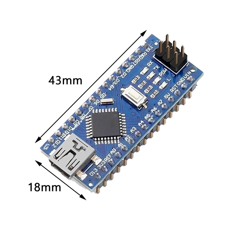 Nano Module with CH340 Microchip, 5 V/16 MHz Nano Board
