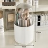 Rotating Makeup Brush Holder – Makeup Brush Organizer Box, Cosmetic
