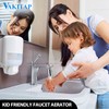 VAKITAP 2 Pack Solid Brass Kitchen Sink Faucet Aerator, Universal