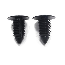 Tuqiang 10 Stück Rivets en plastique pour voitures Clip de rivet Fixation de doublure d'aile Rivet de fixation de carrosserie Fixation universelle Autoverriegelung (Stil 127)
