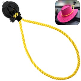 Dexspoeny 1PC Cowboy Hat Holder for Truck with Suction Cup, Cowboy Hat Mounts for Your Vehicle, Cowboy Hat Rack for Truck Seats, Car Accessories to Fix Cowboy Hat and Keep Hat Shape