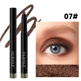 Erinde Shimmer Cream Eyeshadow, Eye Shadow Crayon, Highlighter Eye Liner, Metallic Eye Brightener Makeup, Intense Colour, Long Lasting, Subtle Glitter