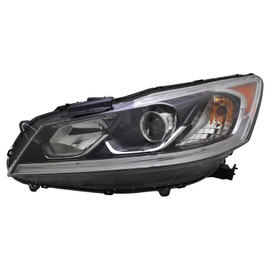 TYC Left Headlight Assembly Compatible with 2016-2017 Honda Accord