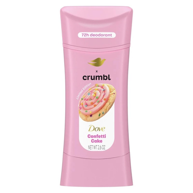 Dove Crumbl Limited Edition Confetti Cake Body Care Gift Set,