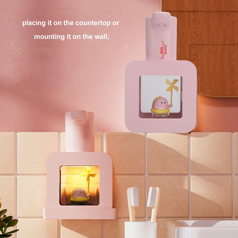 Automatic Foaming Soap Dispenser 3 Levels Adjustable Countertop Wall Mounted