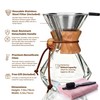AGOGO Pour Over Coffee Maker Glass - Barista Kit with