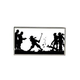 Giftshop UK Golf in the hard rectangular badge