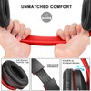 zihnic Bluetooth Over-Ear Headphones, Foldable Wireless and Wired Stereo Headset