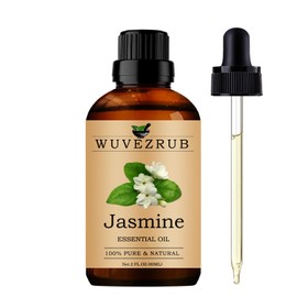 Jasmine Essential Oils Organic, 60ML Pure and Natural Jasmine Essential Oil for Aromatherapy Diffuser - Jasmine /2 Fl Oz