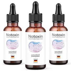 Notoxin Tropfen Premium - für Männer & Frauen - mit 30 ml pro Flasche - 3x